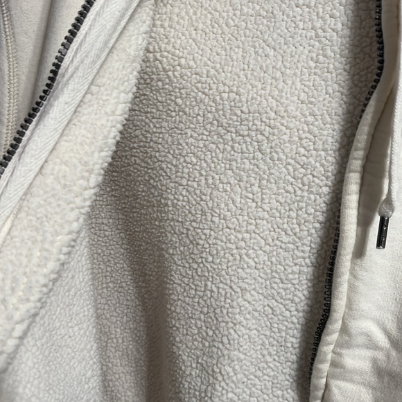 White zip up sweatshirt - Picture 5 of 5